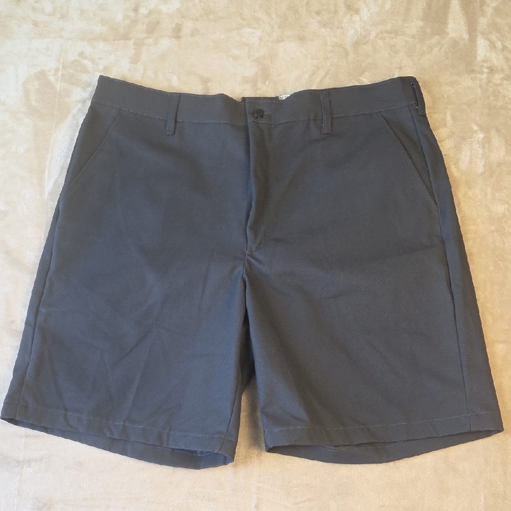 Red Kap Classic Navy Men's Flat Front Shorts